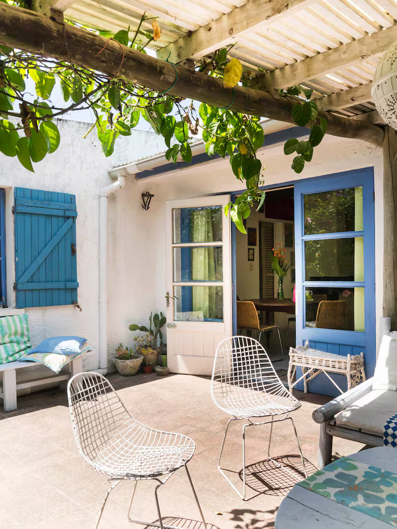 terrasse avec pergola bois décoration rustique et vintage terrasse avec pergola bois décoration rustique et vintage