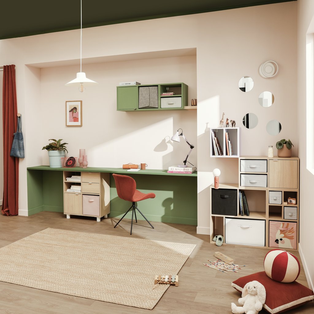 bureau Vert Bali 2 Leroy Merlin décoration verte bureau Vert Bali 2 Leroy Merlin décoration verte