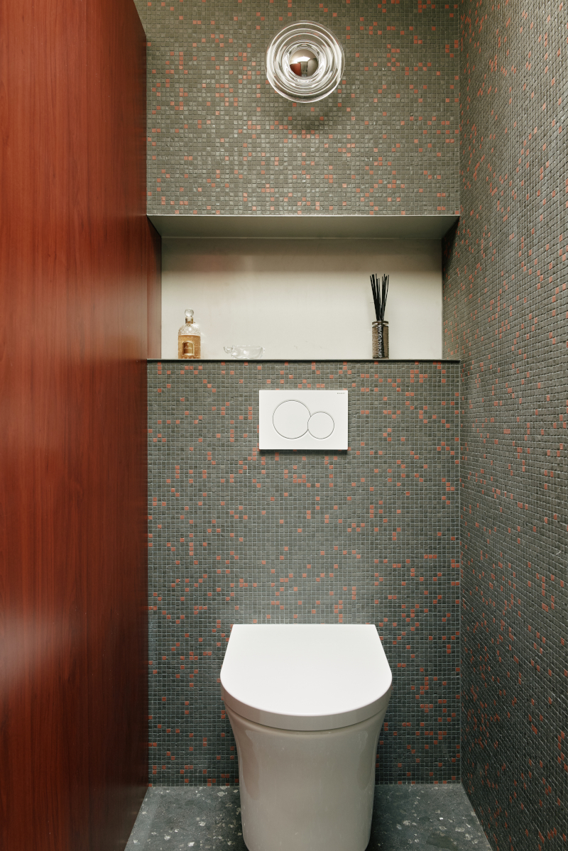 toilettes wc design appartement Paris Photo : © Oracle Paris