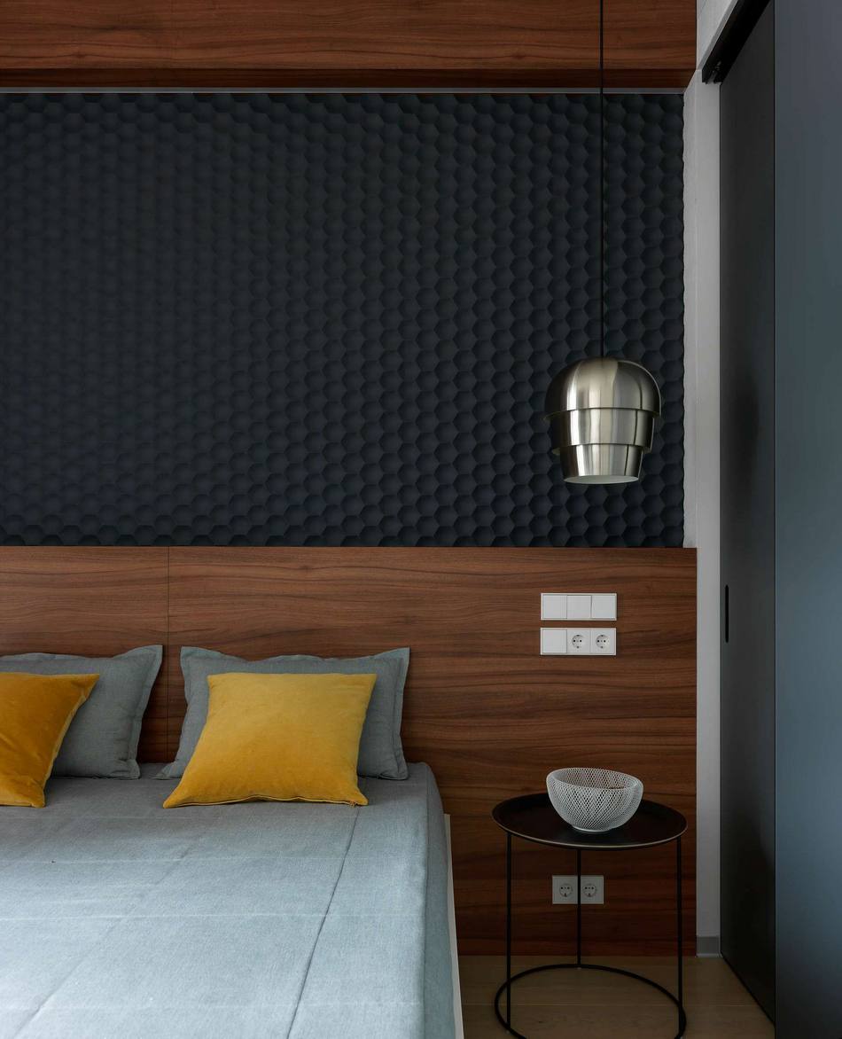 chambre deux-pièces 48m2 décoration design chambre deux-pièces 48m2 décoration design