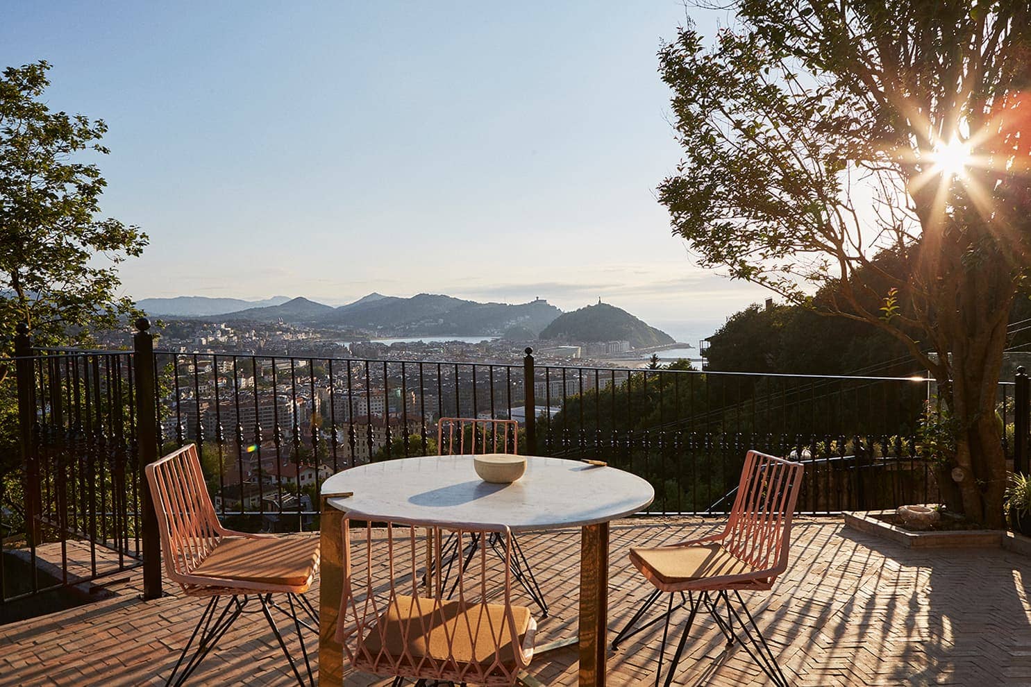 terrasse villa Mendi Argia