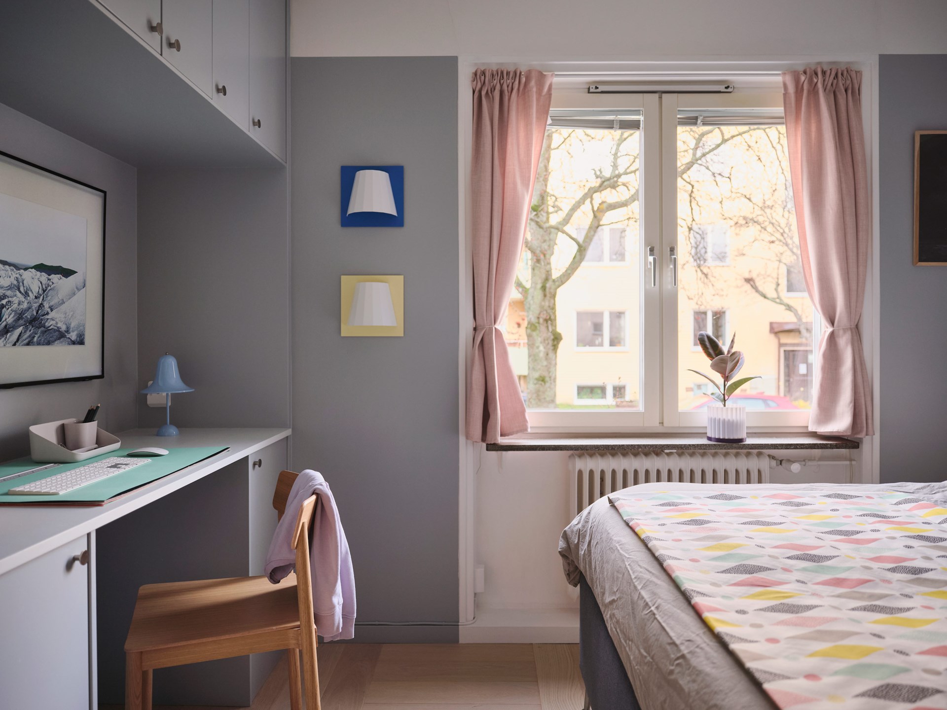 chambre appartement 46m2 décoration scandinave pastel chambre appartement 46m2 décoration scandinave pastel