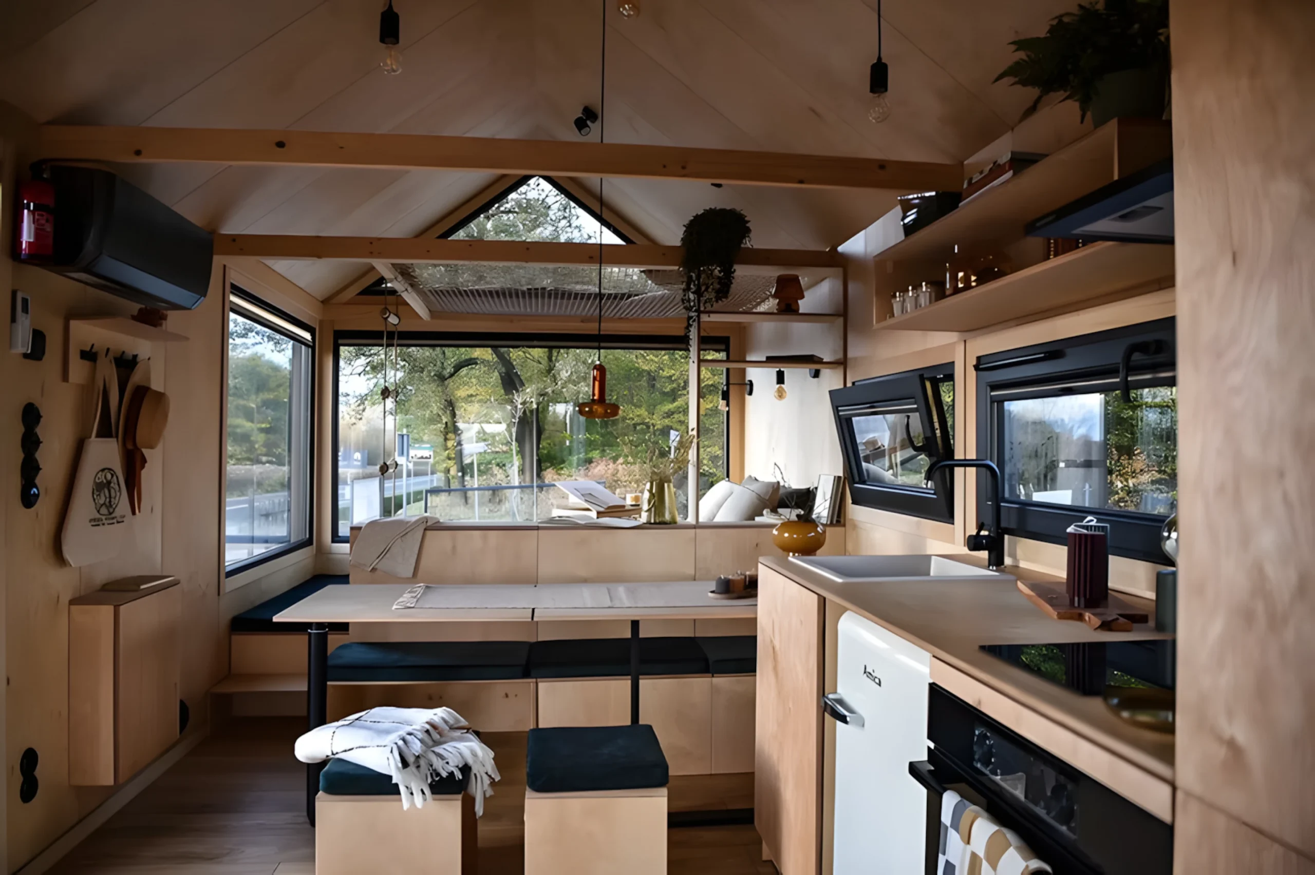 intérieur tiny house 27m2 Julia par Vagabond Haven intérieur tiny house 27m2 Julia par Vagabond Haven