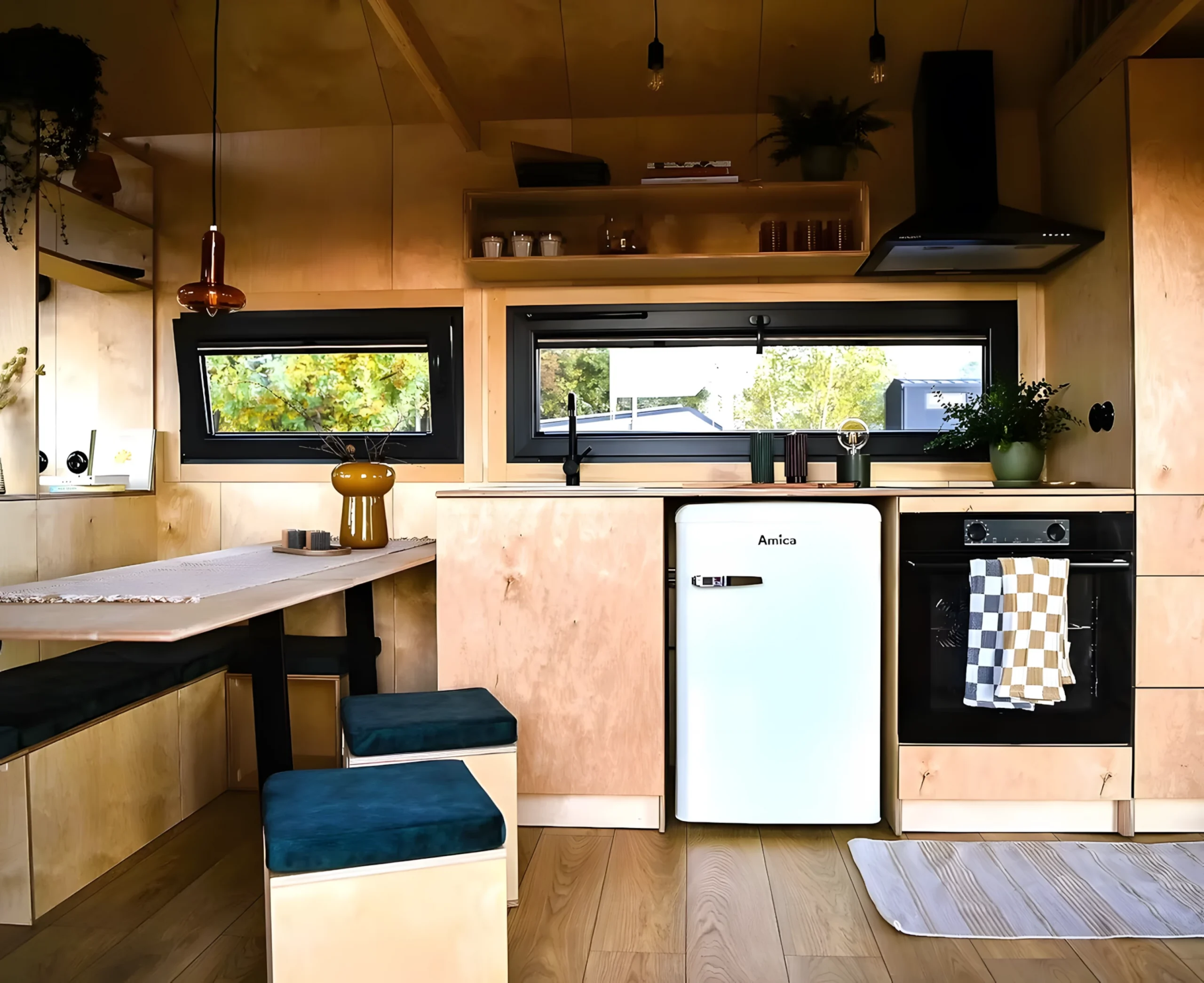 cuisine tiny house 27m2 Julia par Vagabond Haven cuisine tiny house 27m2 Julia par Vagabond Haven