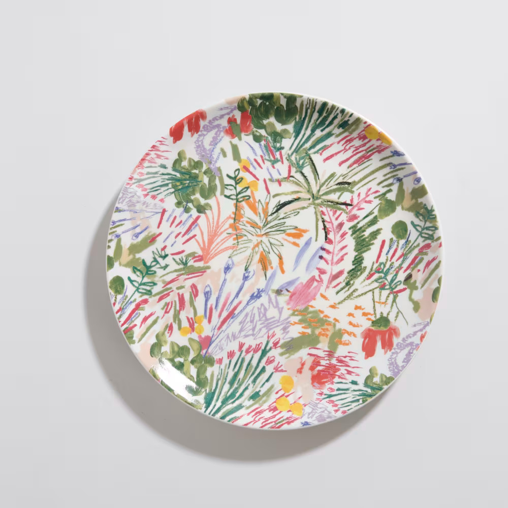 assiette motif fleuri nouveautés Maisons du Monde 2026 printemps été