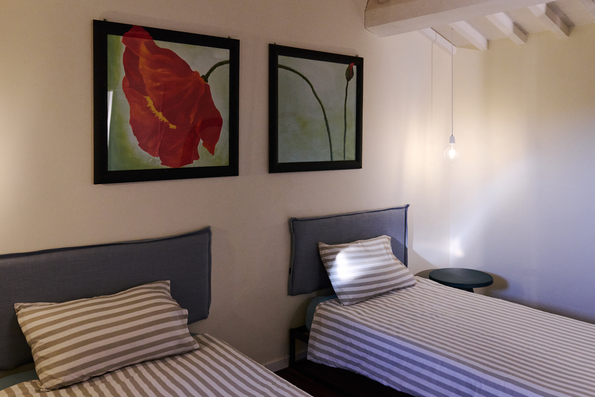 chambre à deux lits Villa Mamo chambre à deux lits Villa Mamo