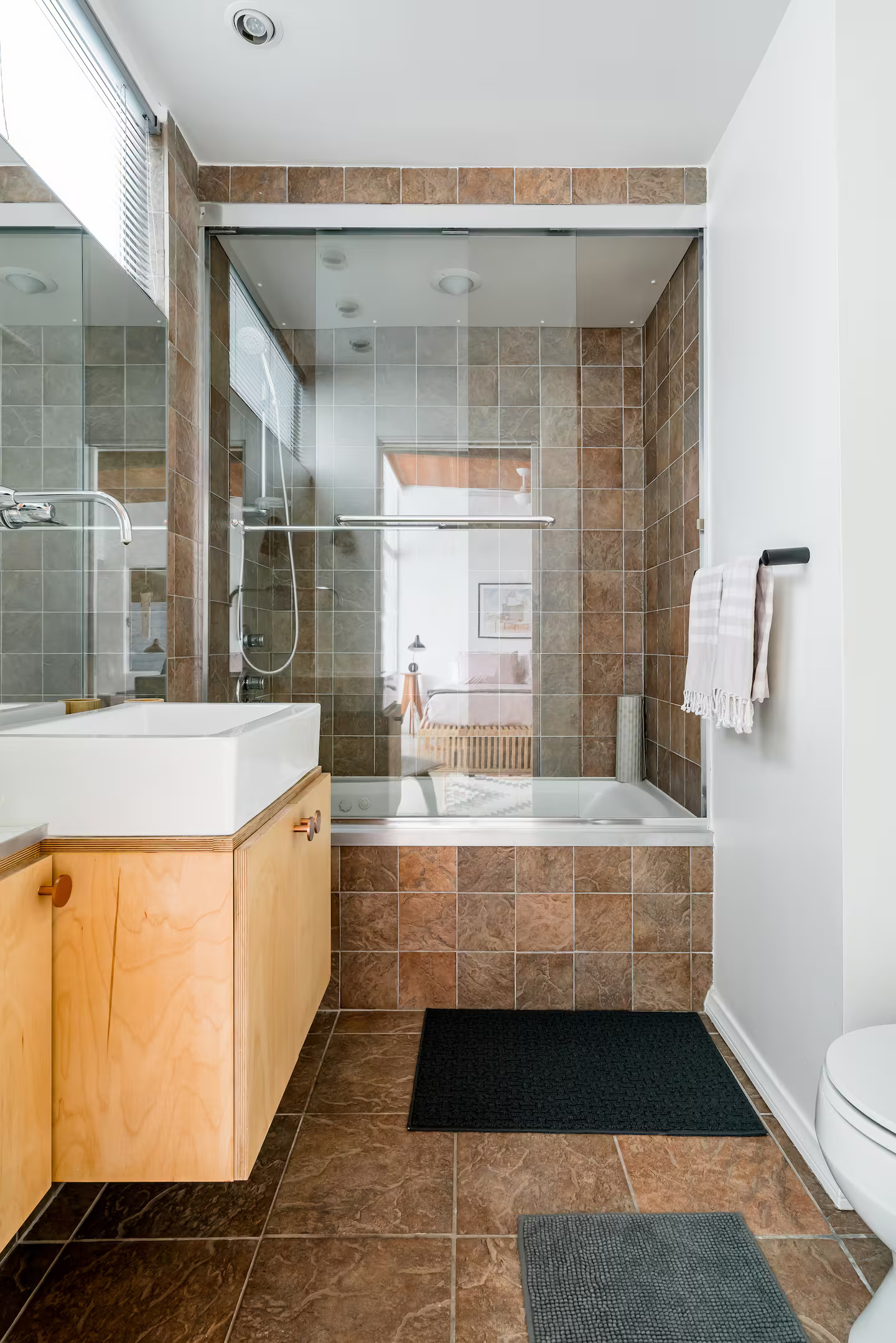 salle de bain carrelage marron salle de bain carrelage marron