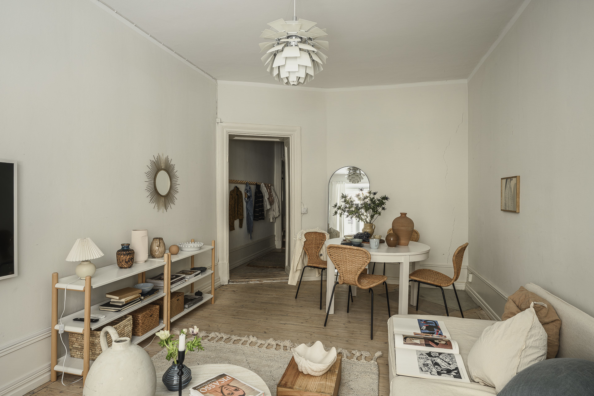 salon deux-pièces 52m2 décoration scandinave salon deux-pièces 52m2 décoration scandinave