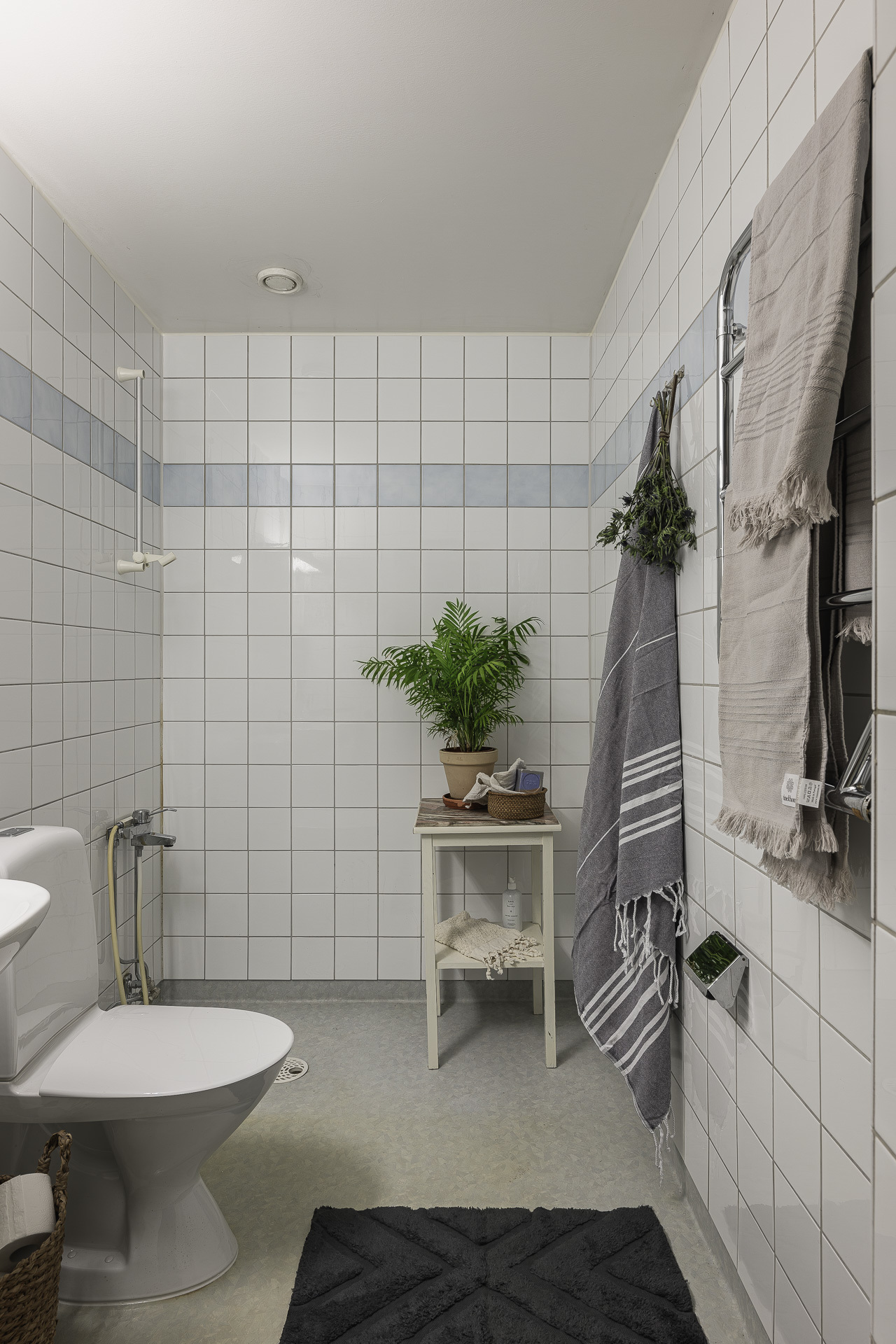 salle de bain studio ancien 38m2 décoration scandinave