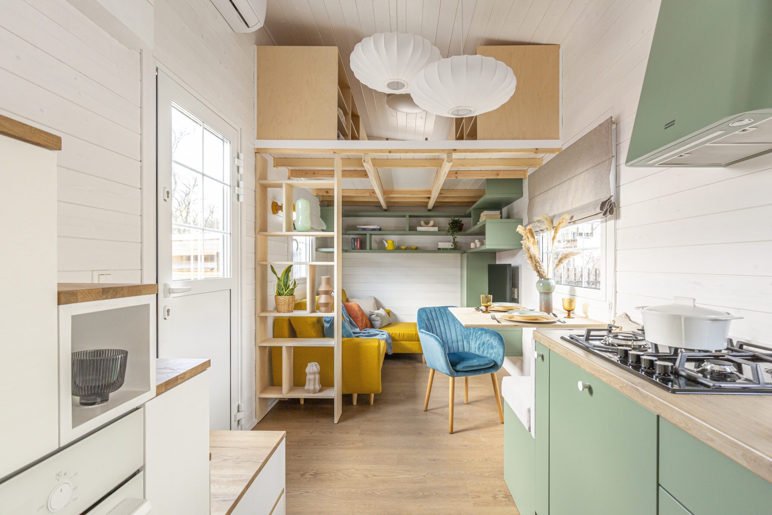 La décoration de cette tiny house de 35m2 est exceptionnelle