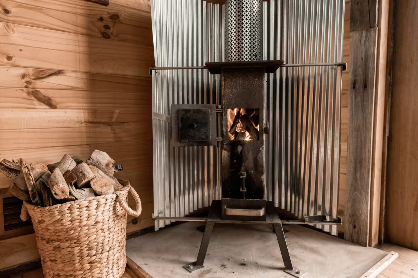 petit poêle tiny house rustique de 15m2 Tallarook Hilltop petit poêle tiny house rustique de 15m2 Tallarook Hilltop
