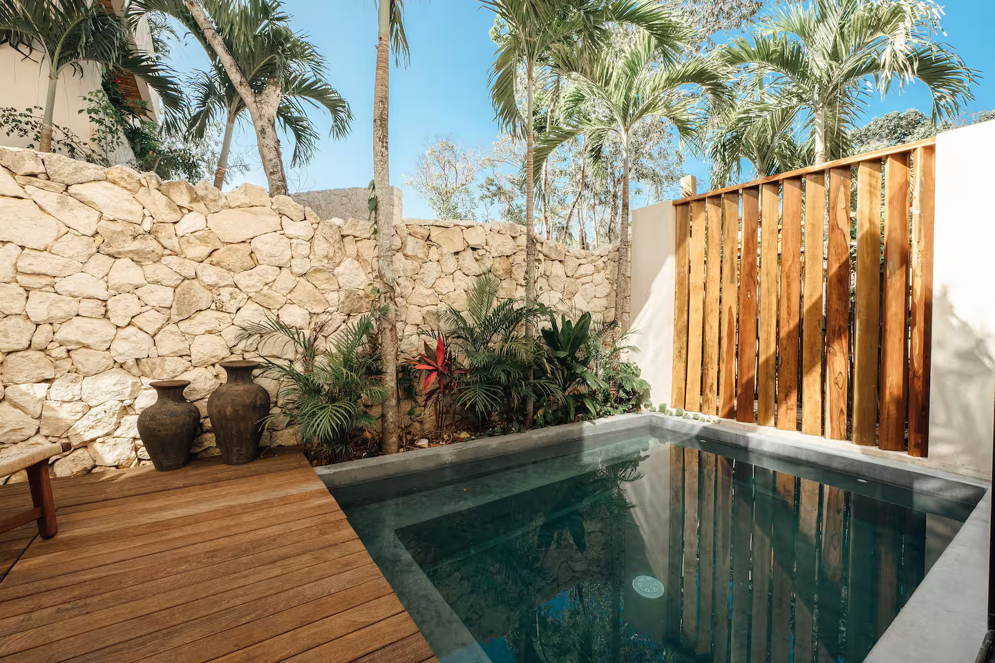 terrasse maison avec piscine Tulum terrasse maison avec piscine Tulum