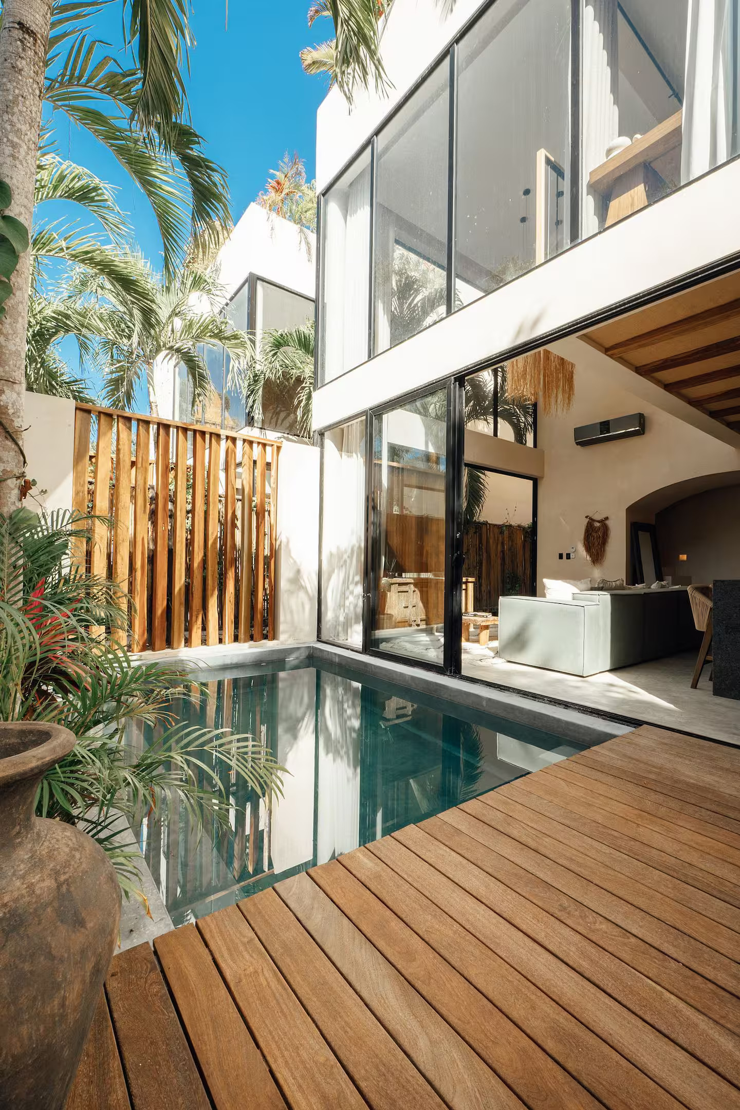 terrasse maison avec piscine Tulum terrasse maison avec piscine Tulum