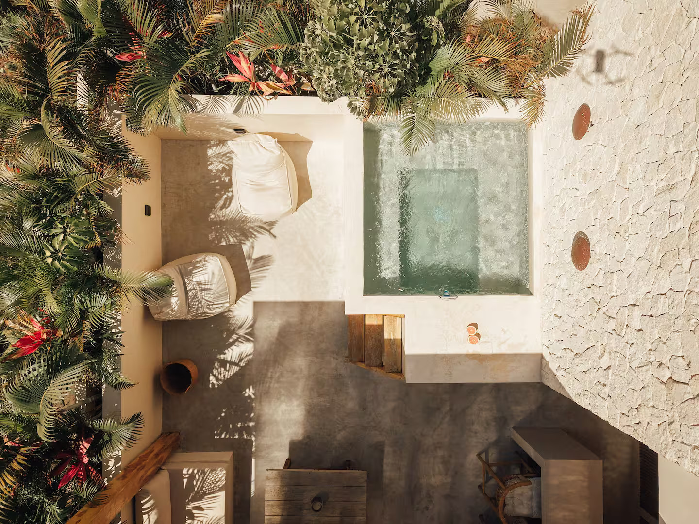terrasse maison avec piscine Tulum terrasse maison avec piscine Tulum