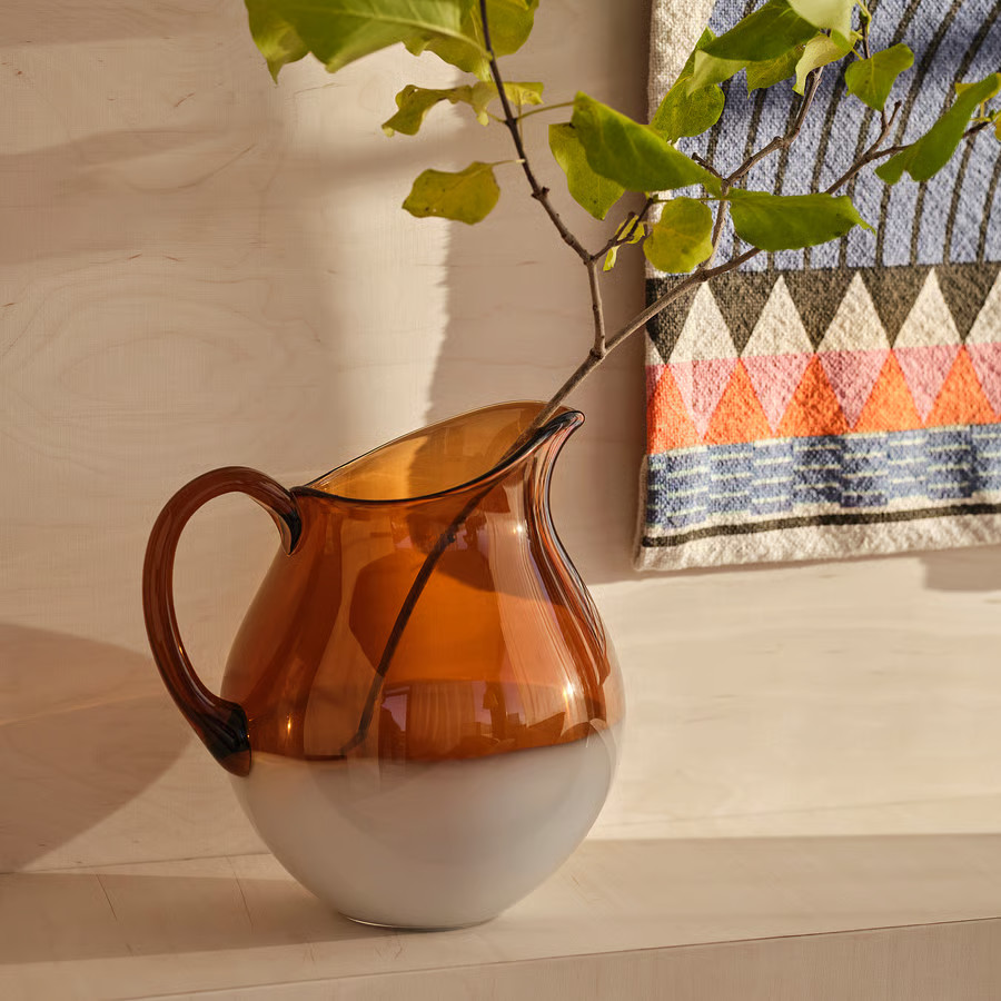 pichet orange en verre IKEA 2026 pichet orange en verre IKEA 2026