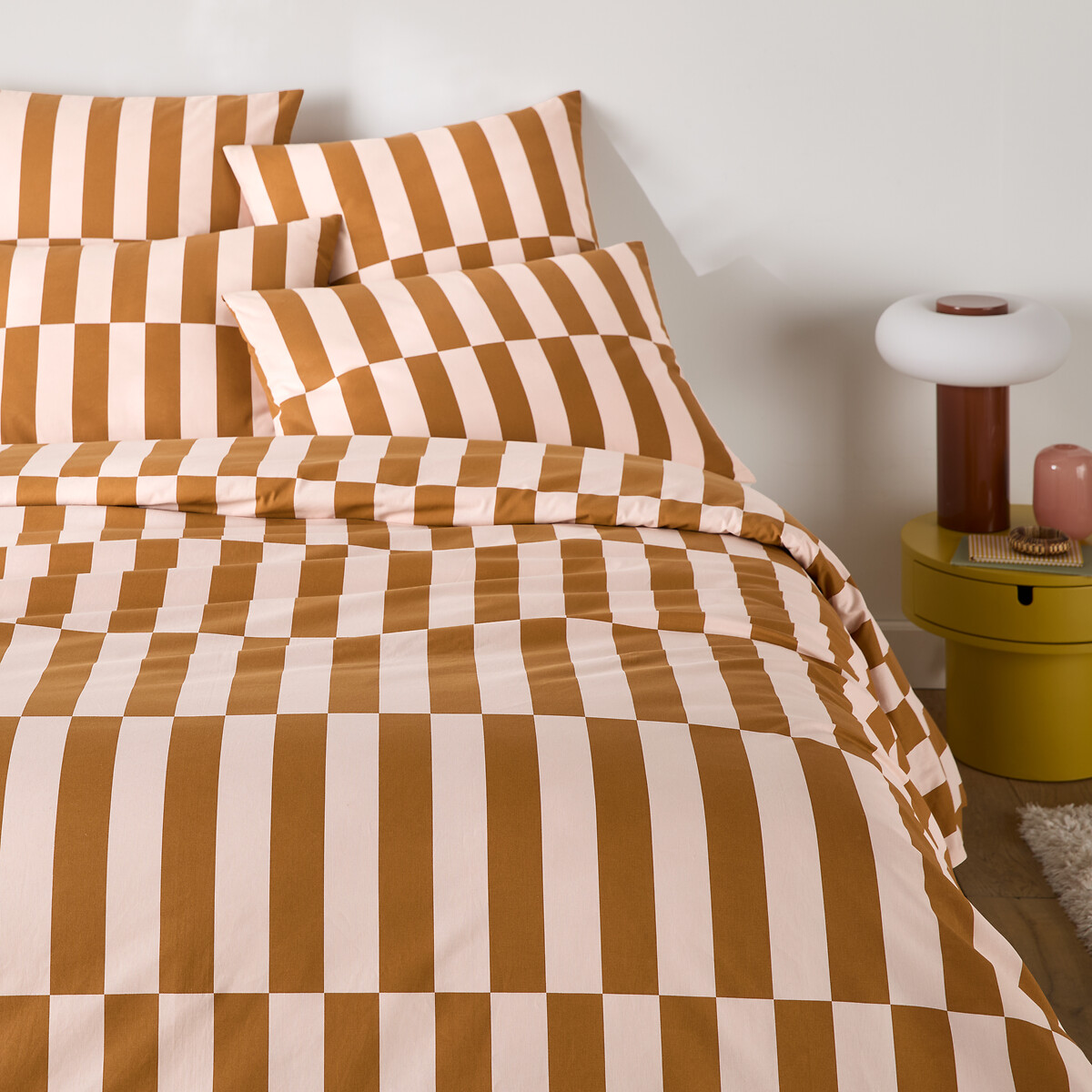 chambre linge de lit rayures Catalogue La Redoute Intérieurs 2026 printemps/été