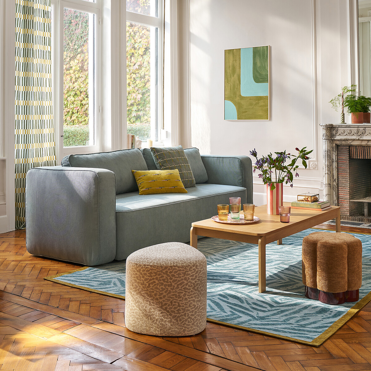 salon décoration contemporaine Catalogue La Redoute Intérieurs 2026 printemps/été