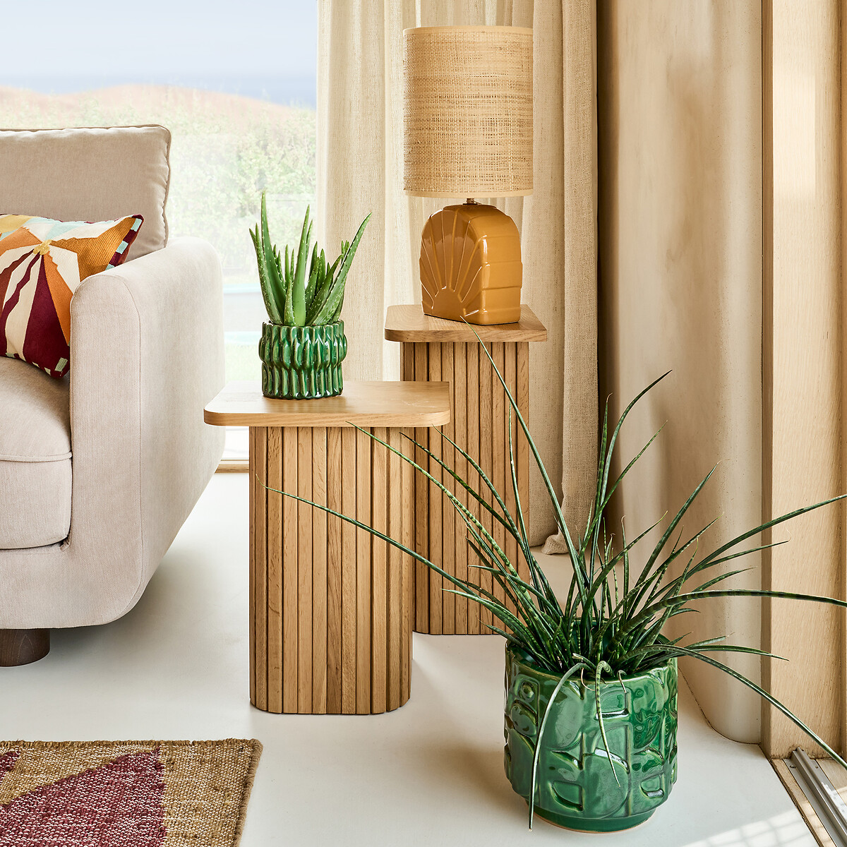 salon décoration naturelle Catalogue La Redoute Intérieurs 2026 printemps/été