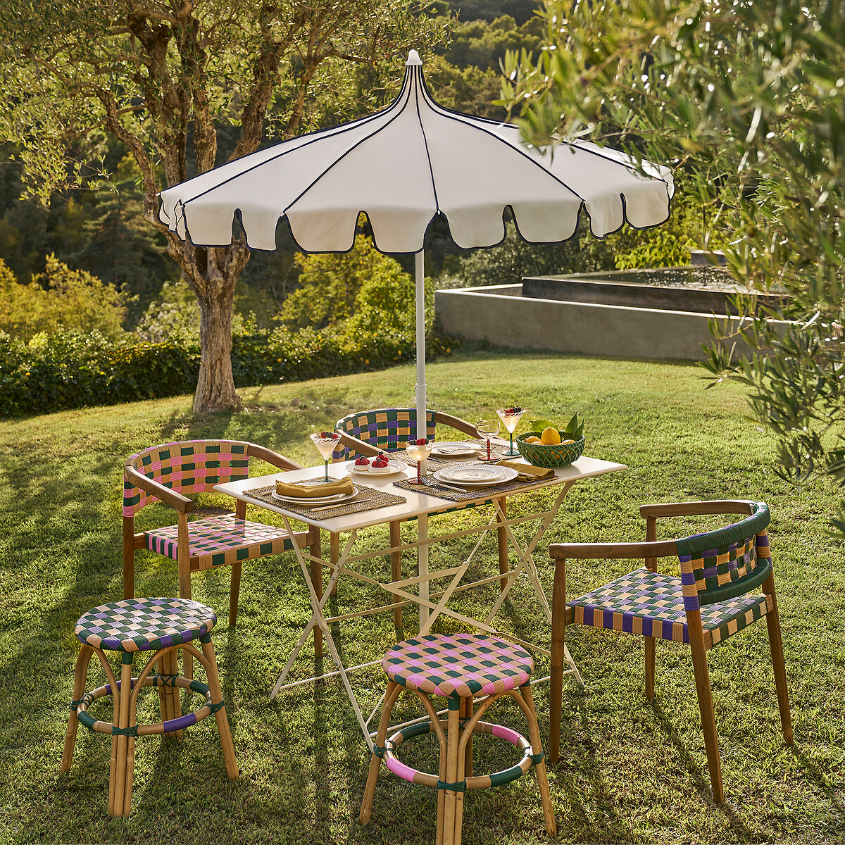salon de jardin rotin couleurs Catalogue La Redoute Intérieurs 2026 printemps/été