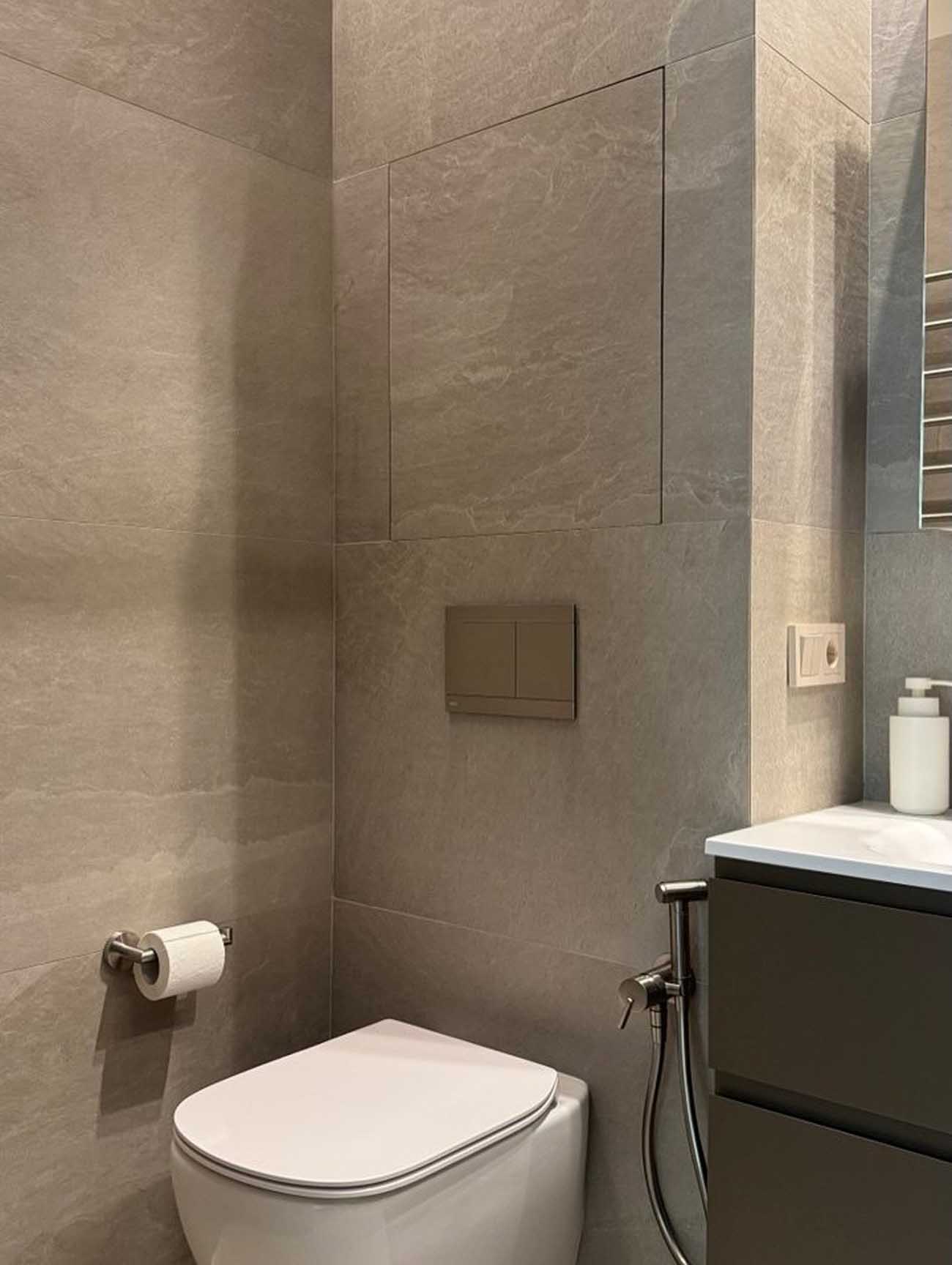 salle de bain beige contemporaine salle de bain beige contemporaine