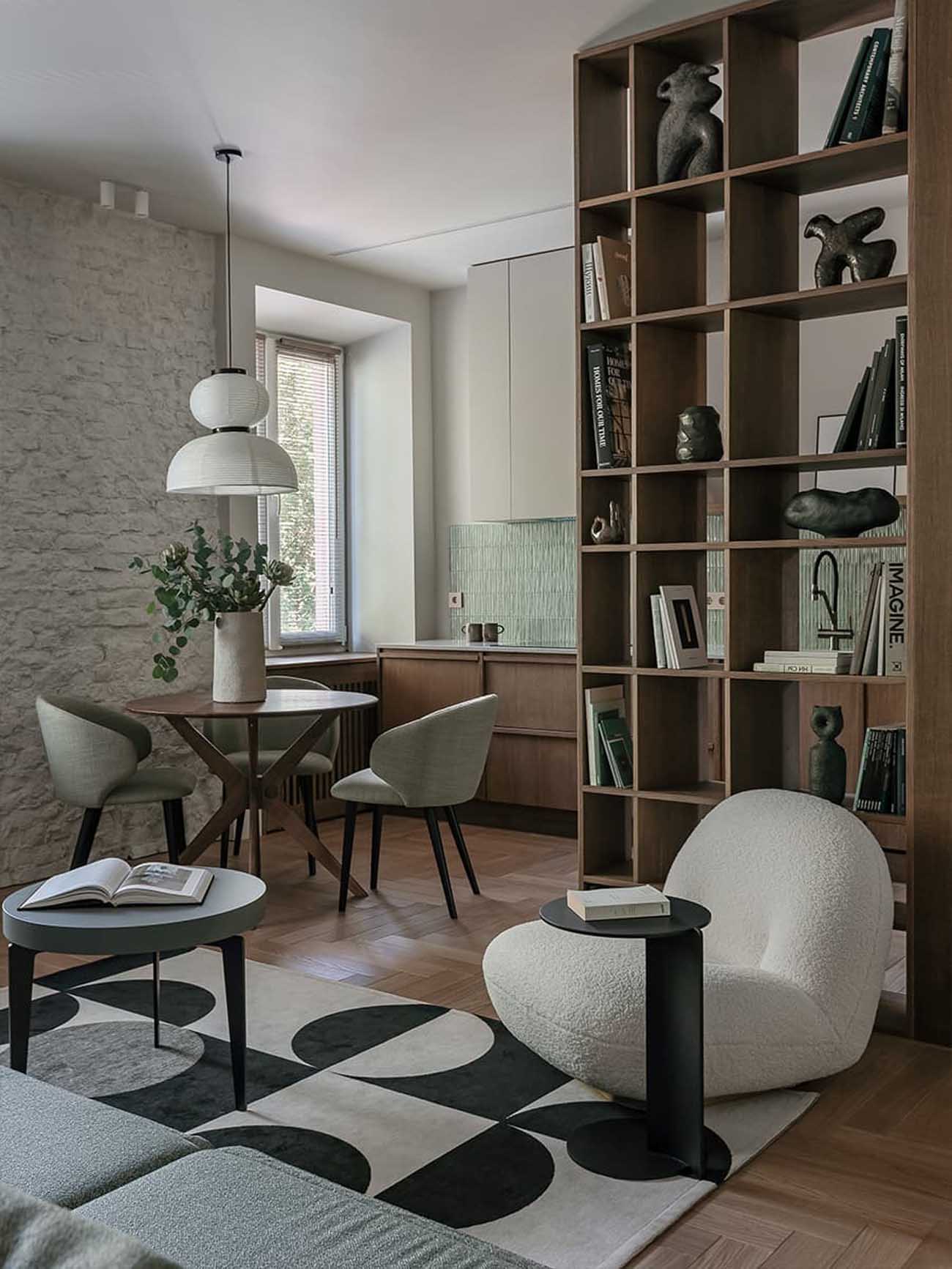 salon salle à manger et cuisine ouverte appartement 53m2 décoration contemporaine salon salle à manger et cuisine ouverte appartement 53m2 décoration contemporaine