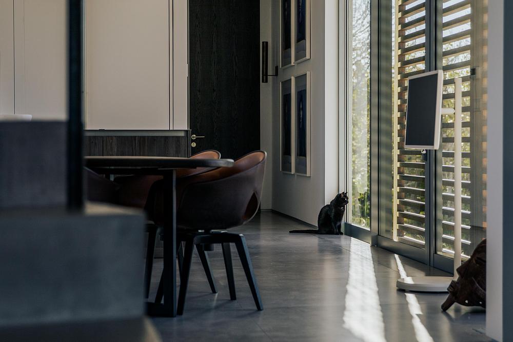 salle à manger et cuisine maison contemporaine Résidence Van der Vlugt par le cabinet d’architecture Strang salle à manger et cuisine maison contemporaine Résidence Van der Vlugt par le cabinet d’architecture Strang