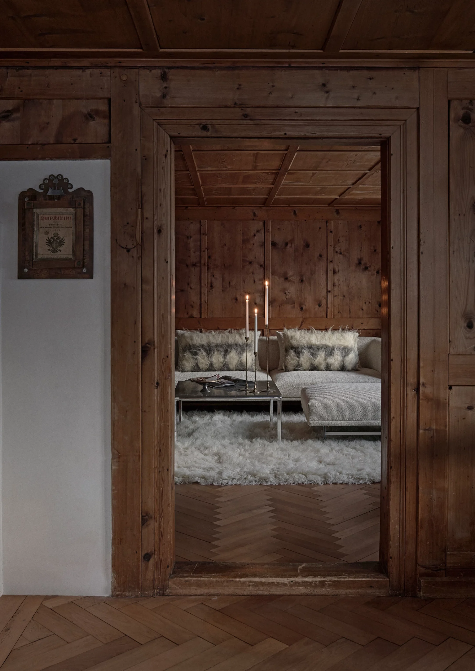 salon design chalet Autriche Vipp Montafon Haus