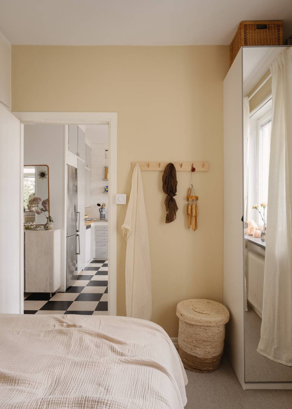 chambre deux-pièces 59m2 décoration vintage scandinave chambre deux-pièces 59m2 décoration vintage scandinave