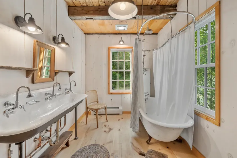 salle de bain rétro baignoire à pieds salle de bain rétro baignoire à pieds