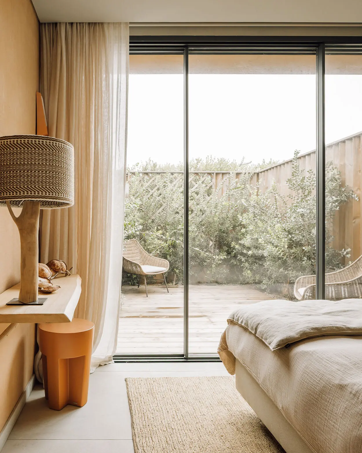 chambre maison Alentejo Portugal Comporta décoration contemporaine