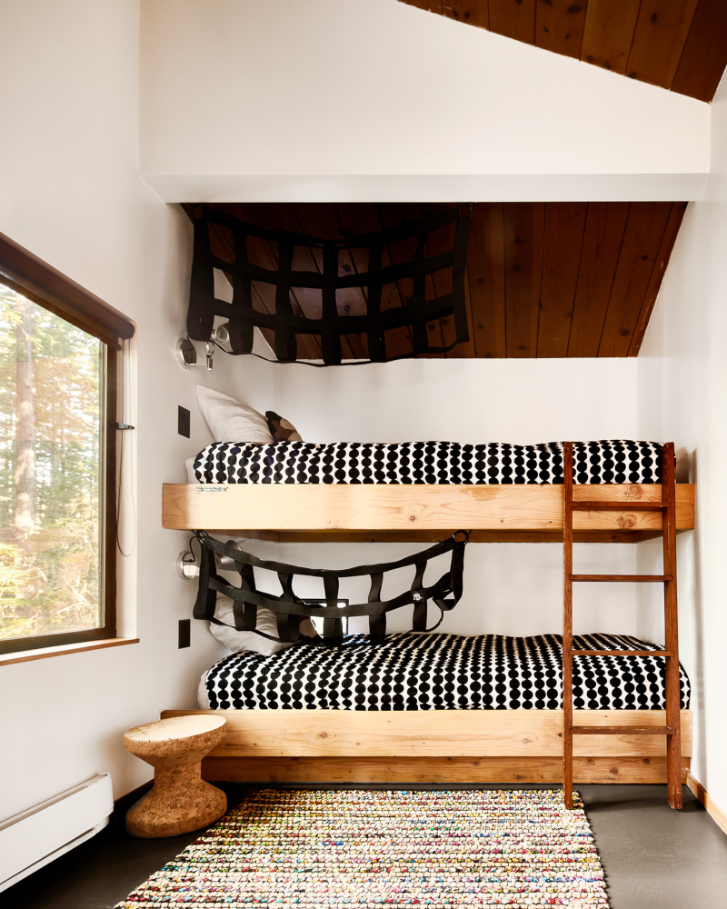 chambre double hauteur lits superposés bois 