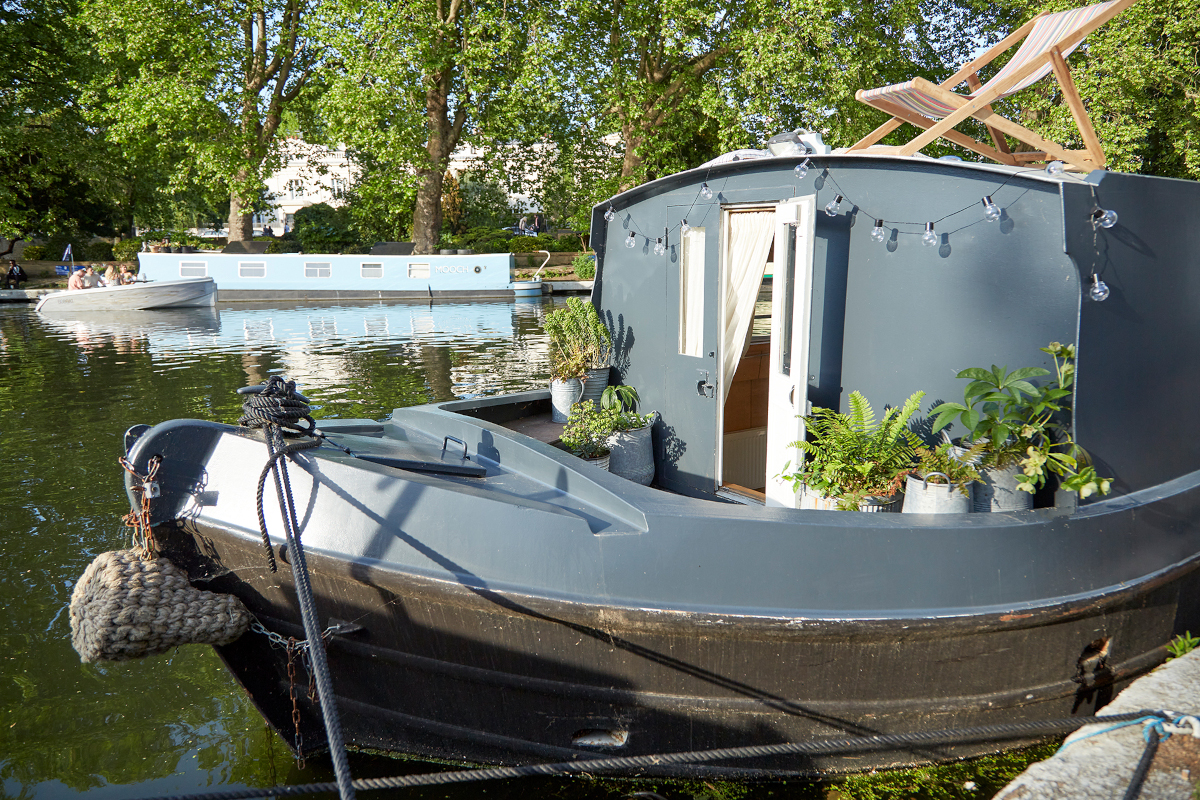 péniche aménagée à Little Venice Londres péniche aménagée à Little Venice Londres