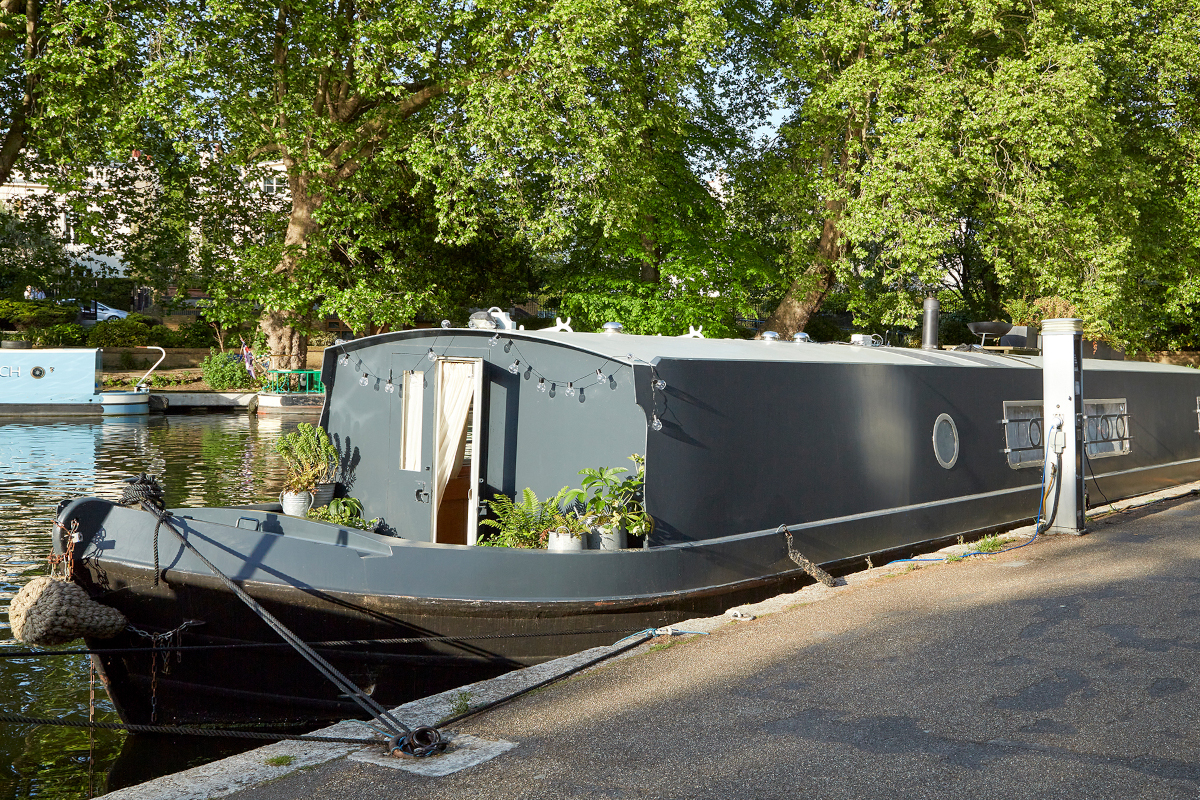 péniche aménagée à Little Venice Londres péniche aménagée à Little Venice Londres