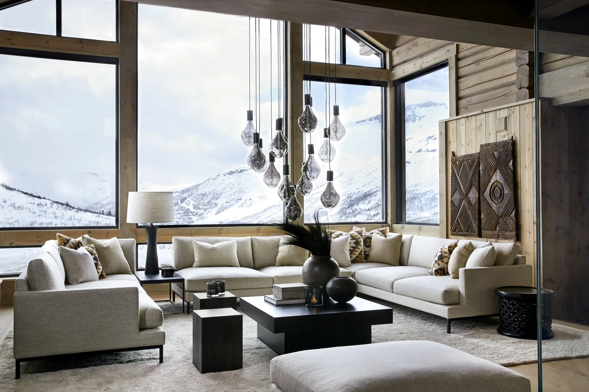 salon décoration contemporaine chalet salon décoration contemporaine chalet