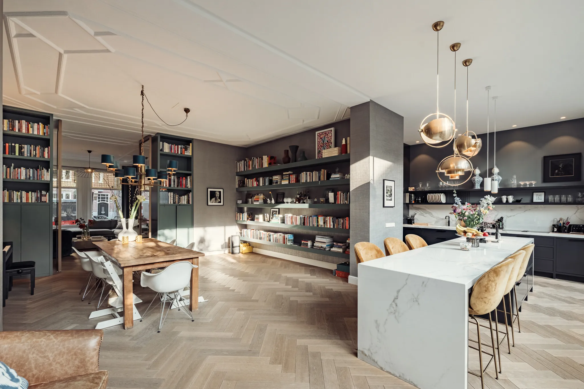cuisine et salle à manger décoration contemporaine