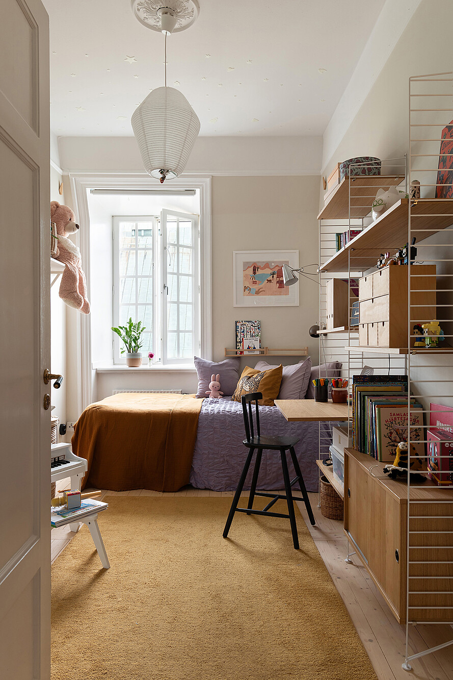 chambre décoration scandinave bohème et vintage