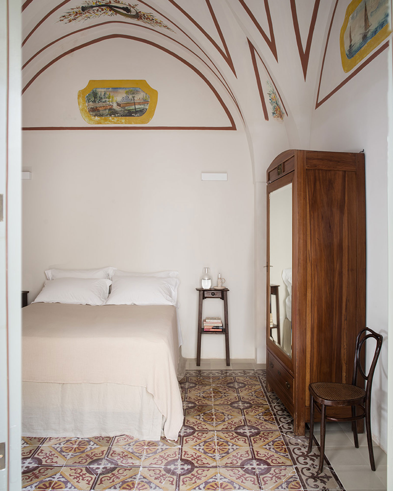 chambre avec arches sol ancien décoration rustique chic chambre avec arches sol ancien décoration rustique chic
