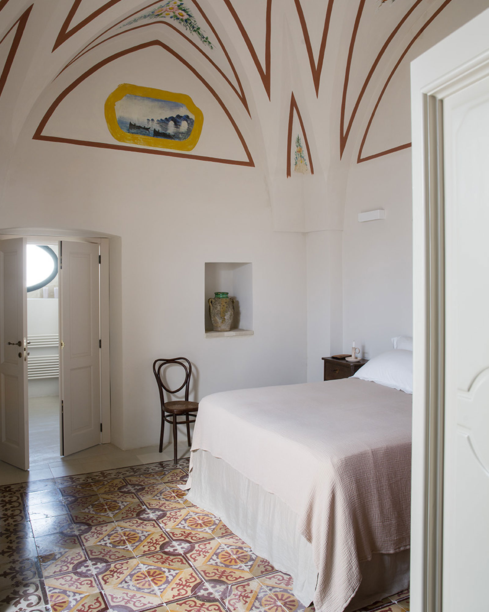 chambre avec arches sol ancien décoration rustique chic chambre avec arches sol ancien décoration rustique chic