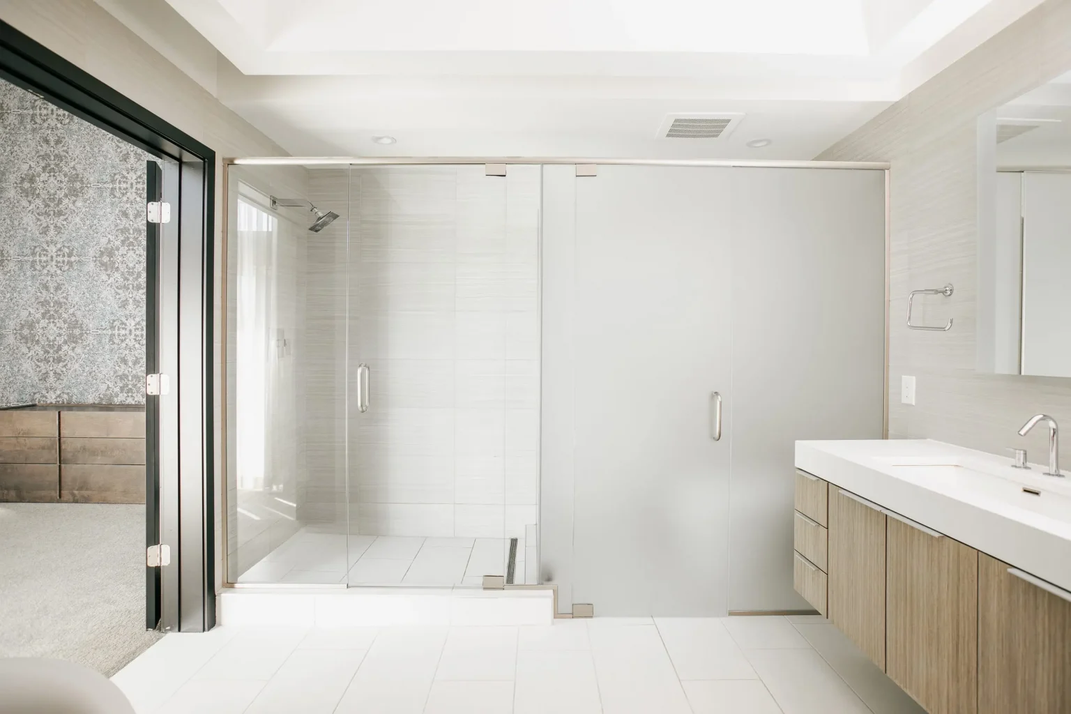 salle de bain contemporaine maison de ville décoration design