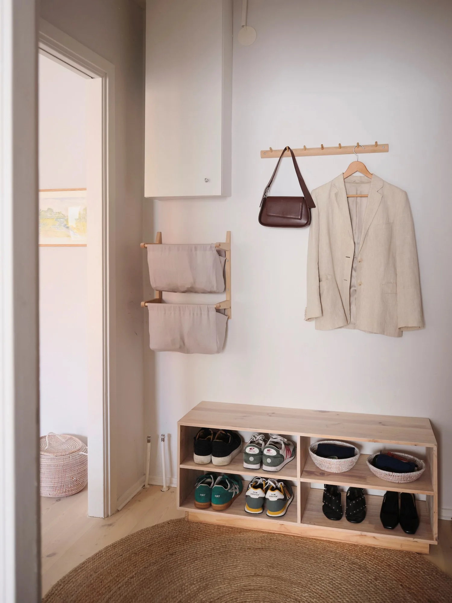 entryway scandinavian style