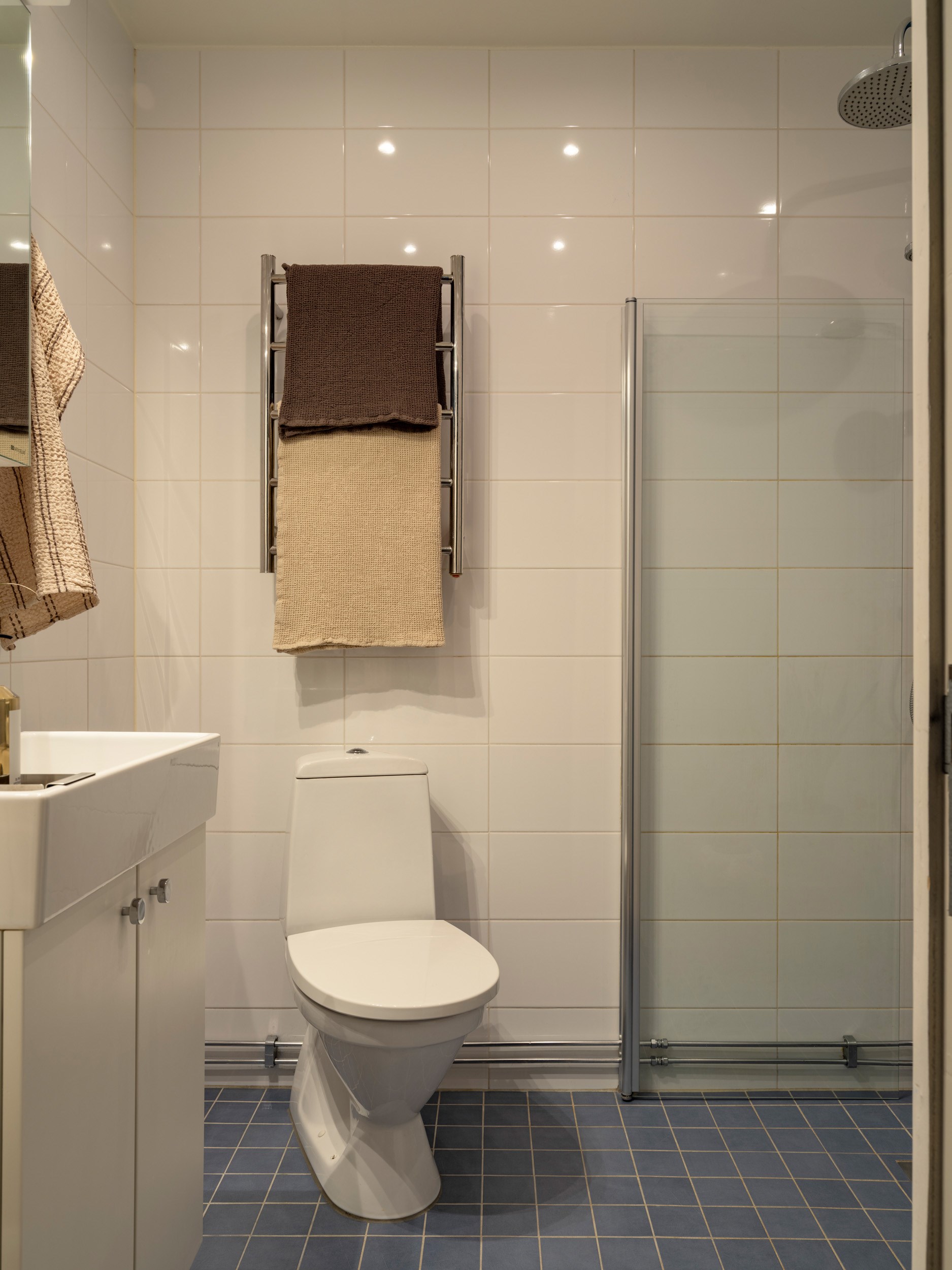 salle de bain appartement deux-pièces de 46m2 décoration scandinave