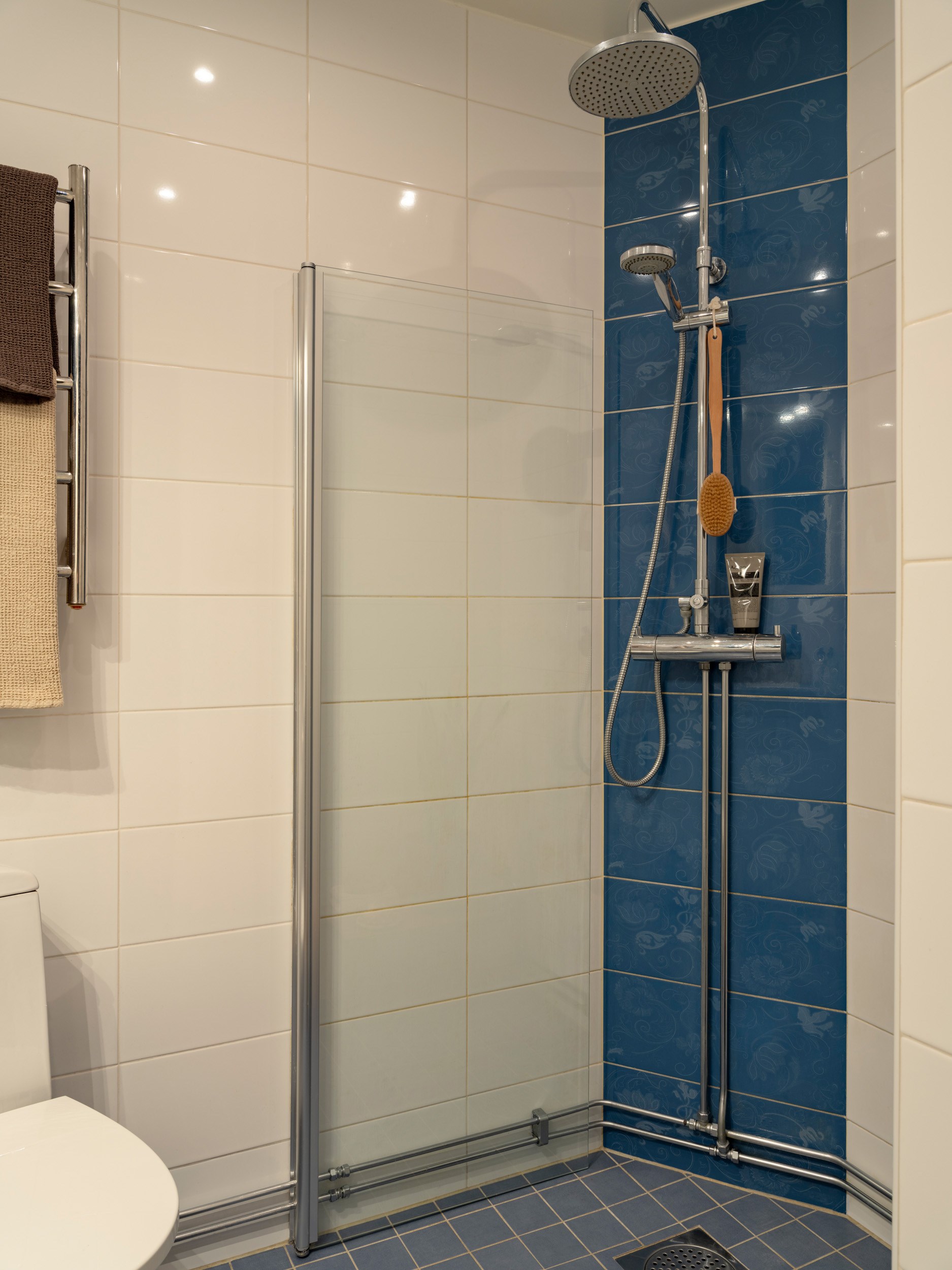 salle de bain appartement deux-pièces de 46m2 décoration scandinave