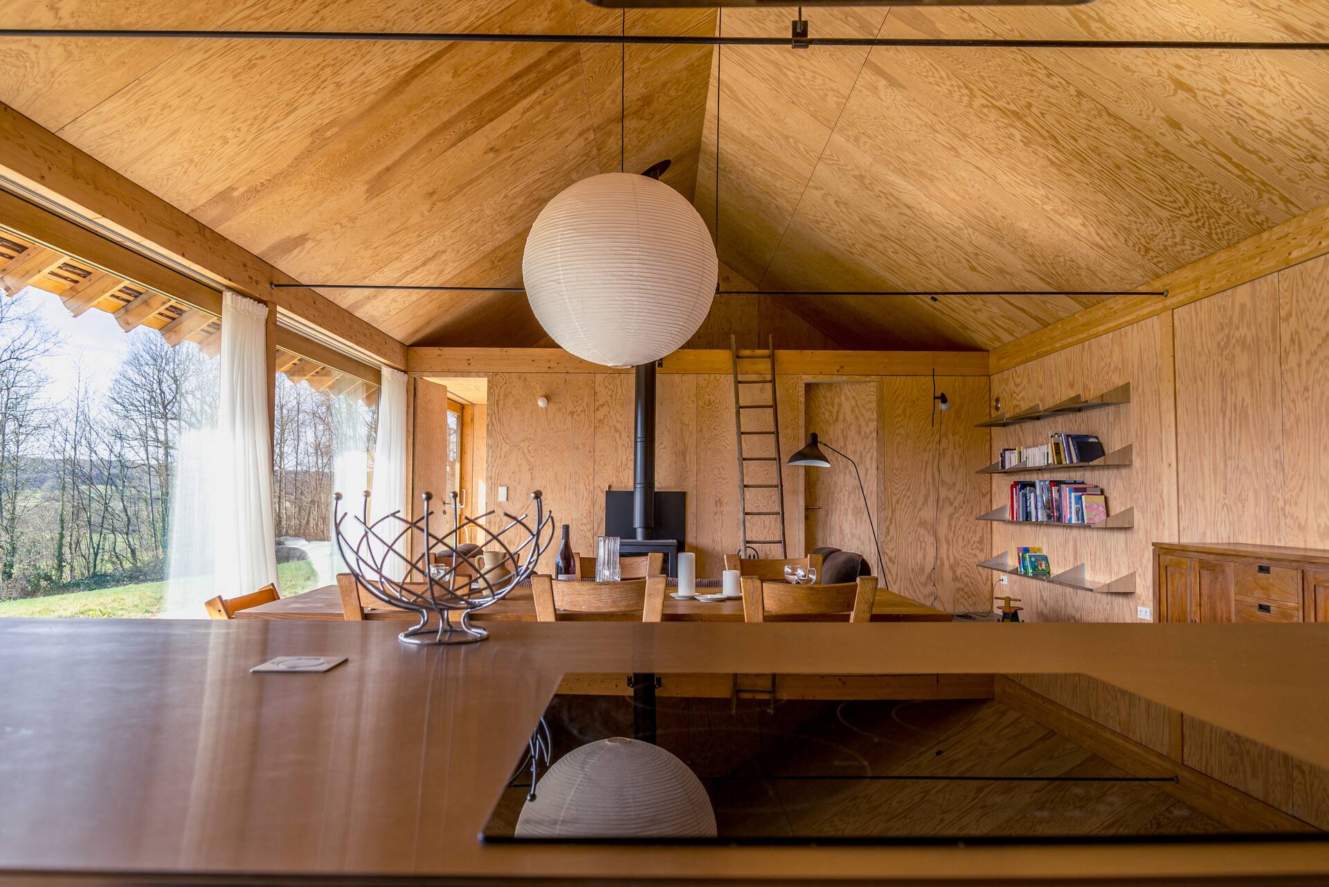 architect wooden house in the Perche France architect wooden house in the Perche France