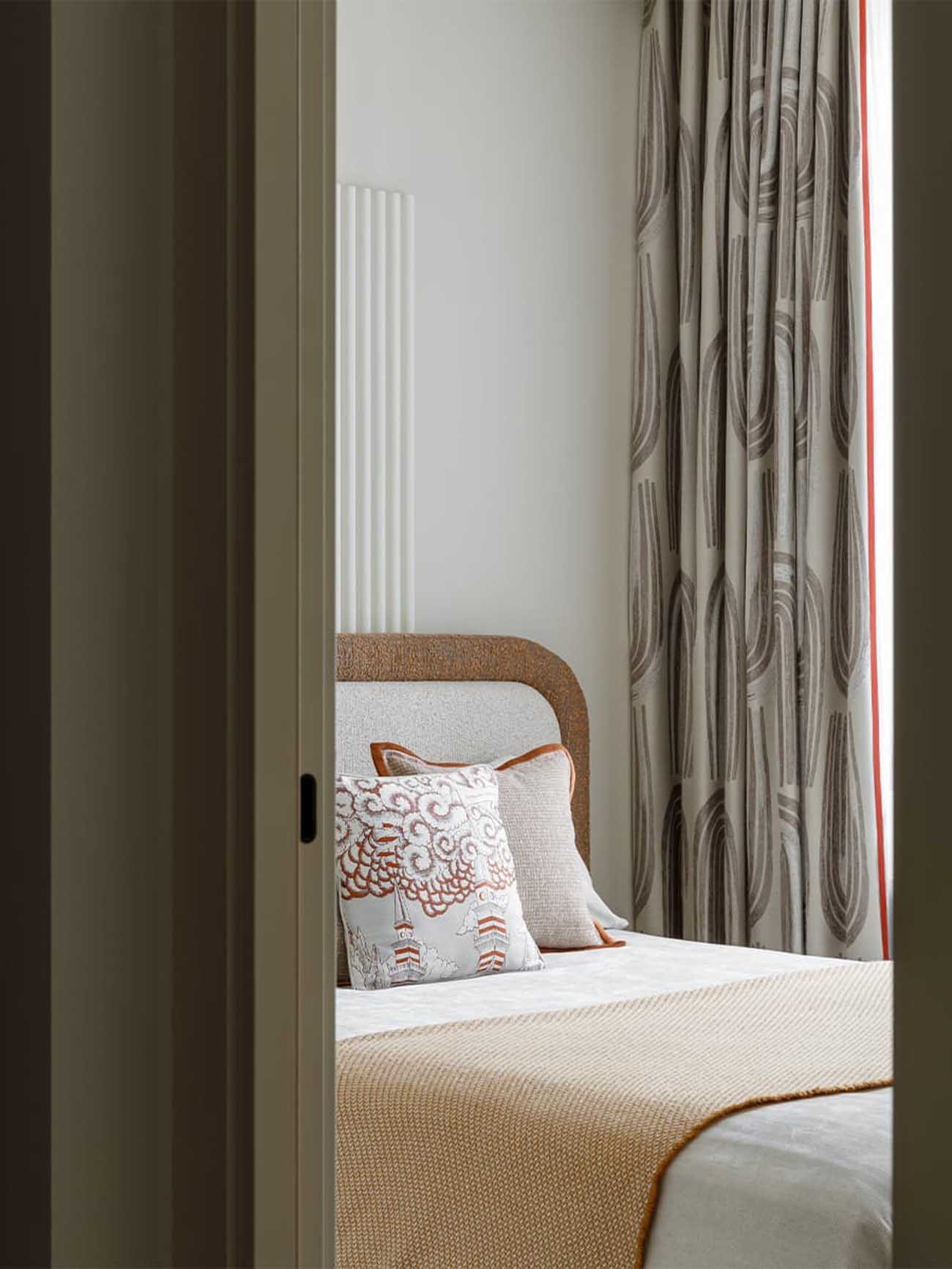 chambre décoration contemporaine deux-pièces de 37m2