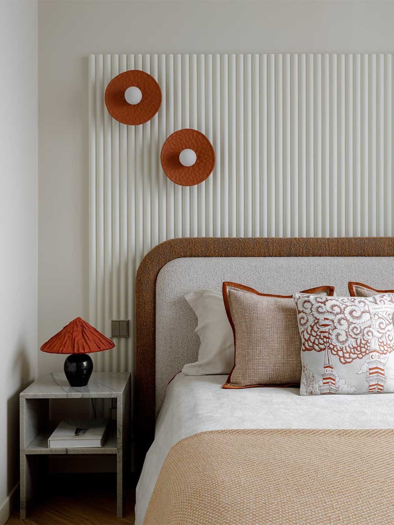 chambre décoration contemporaine deux-pièces de 37m2