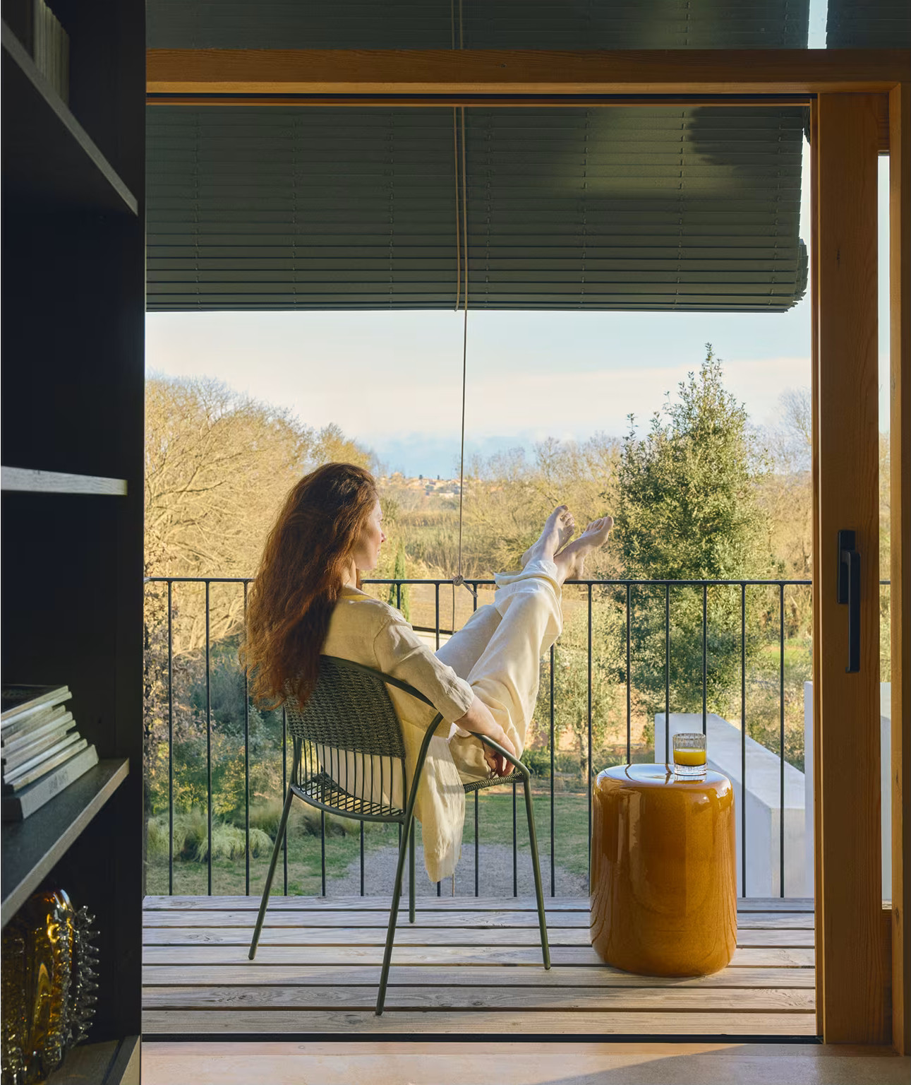 balcony view on nature