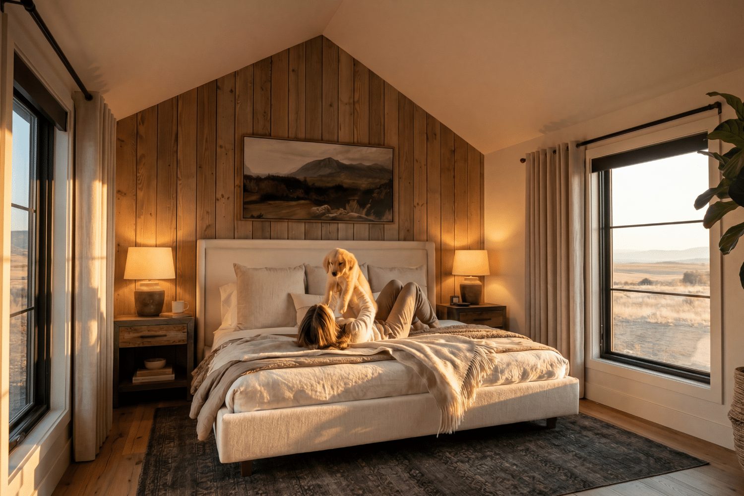 chambre petite maison 36m2 The Kodiak par Zook Cabins