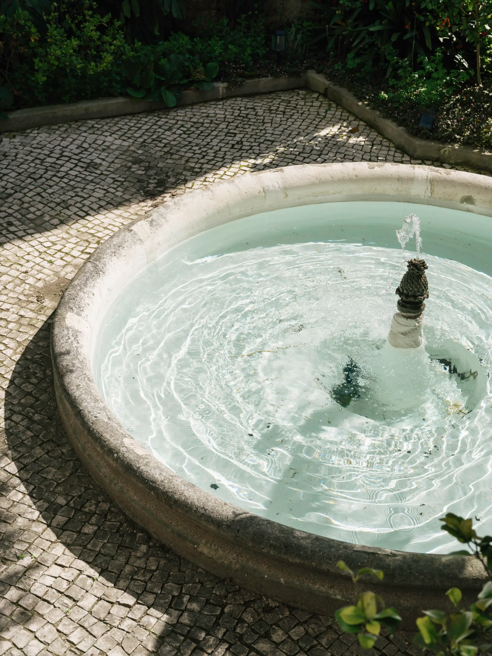 townhouse garden with fountain townhouse garden with fountain