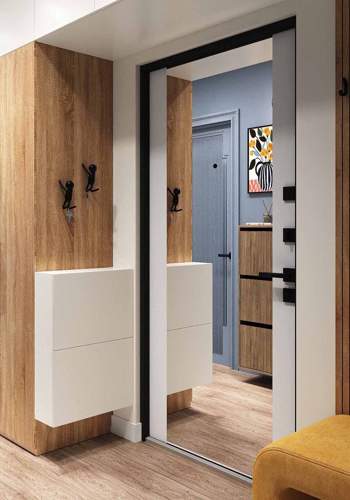 entrée avec placards petit appartement 54m2 pour 4 entrée avec placards petit appartement 54m2 pour 4