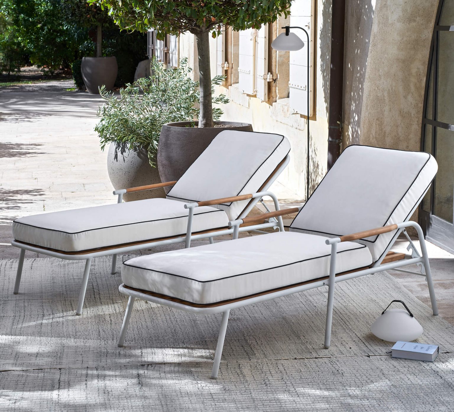 terrasse avec mobilier AM PM outdoor 2026